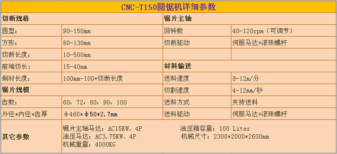 CNC-T150參數(shù)